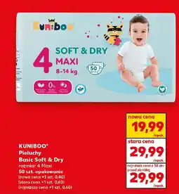 Kaufland KUNIBOO Pieluchy Basic Soft & Dry oferta