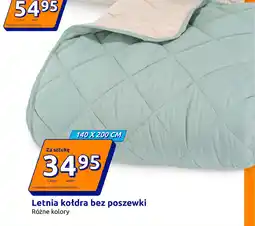 Action Letnia kołdra bez poszewki oferta