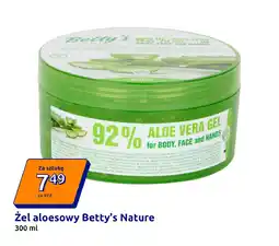 Action Żel aloesowy Betty's Nature oferta