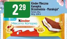 Polomarket Kinder Mleczna Kanapka Brzoskwinia - Marakuja oferta