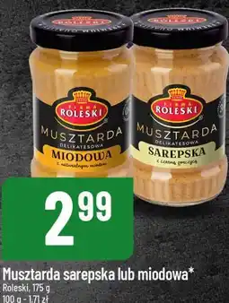 Polomarket Musztarda sarepska lub miodowa oferta