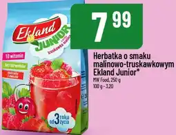 Polomarket Herbatka o smaku malinowo-truskawkowym Ekland Junior oferta