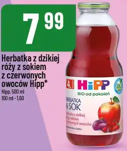 Polomarket Herbatka z dzikiej róży z sokiem z czerwonych owoców Hipp oferta
