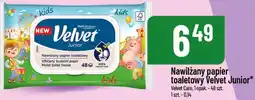 Polomarket Nawilżany papier toaletowy Velvet Junior oferta