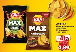 Kaufland Chipsy ziemniaczane Max różne rodzaje oferta