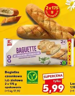 Kaufland Bagietka czosnkowa oferta