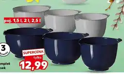 Kaufland Komplet misek 3 szt oferta