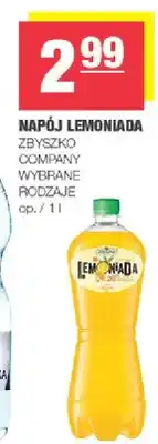 Spar Napój lemoniada Zbyszko Company wybrane rodzaje oferta