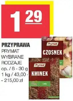 Spar Przyprawa czosnek Prymat wybrane rodzaje oferta