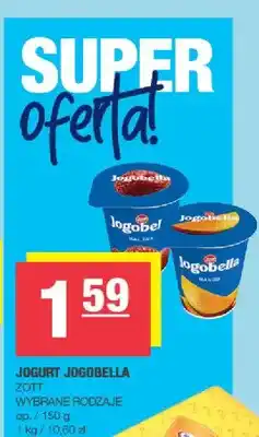 Spar Jogurt Jogobella wybrane rodzaje oferta