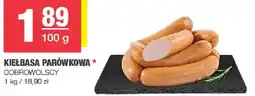 Spar Kiełbasa parówkowa Dobrowolscy oferta