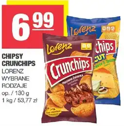 Spar Chipsy Crunchips wybrane rodzaje oferta