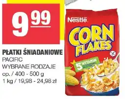 Spar Płatki śniadaniowe pacific wyłącznie rodzaje oferta