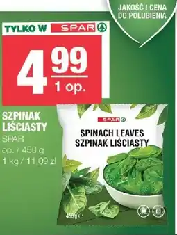 Spar Szpinak liściasty spar oferta