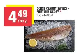 Spar Dorsz czarny świeży - filet bez skóry oferta