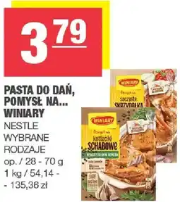 Spar Pasta do dań, pomysł na oferta
