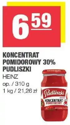 Spar Koncentrat pomidorowy 30% Pudliszki oferta