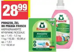 Spar Proszek, żel do prania frosch oferta
