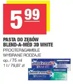 Spar Pasta do zębów blend-a-med 3d white oferta