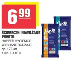 Spar Ściereczki nawilżane presto oferta