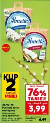 Kaufland Puszysty serek twarogowy z chrzanem oferta