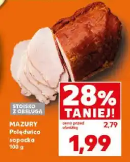 Kaufland Mazury polędwica z ogrodką oferta