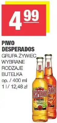 Spar Piwo Grupa Żywiec wybrane rodzaje butelka oferta