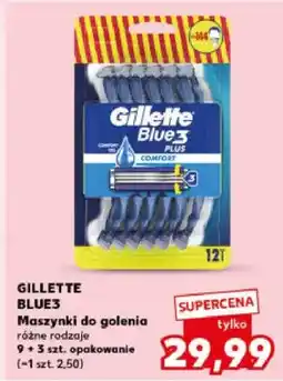 Kaufland Maszynki do golenia Blue3 Comfort oferta