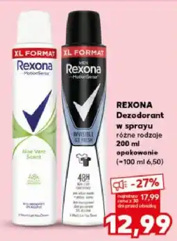 Kaufland Dezodorant w sprayu Invisible Men oferta