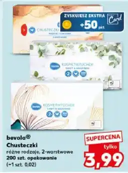 Kaufland Chusteczki różne rodzaje, 2-warstwowe 200szt. opakowanie oferta