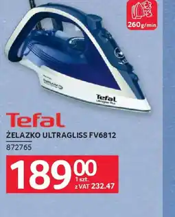 Selgros Tefal Zelazko Ultragliss FV6812 oferta
