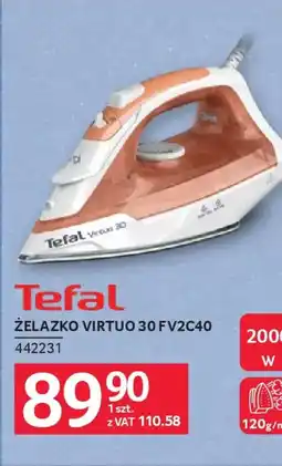 Selgros Tefal Zelazko Virtuo 30 FV2C40 oferta