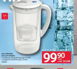 Selgros Dafi dzbanek szklany Prisma oferta