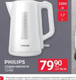 Selgros Philips Czajnik HD9318/70 oferta