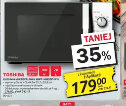 Selgros Toshiba Kuchnia Mikrofalowa MWP-MM20P-WH oferta