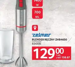 Selgros Blender ręczny Zelmer ZHB4650 oferta