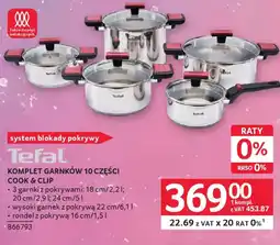 Selgros Tefal Komplet garnków oferta