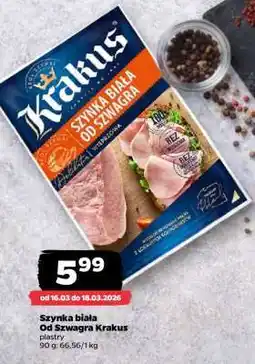 Netto Szynka biała od szwagra KRAKUS oferta