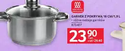Selgros Garnek z pokrywą oferta