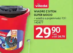 Selgros Vileda Wiadro z sitem Super Mocio oferta