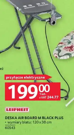 Selgros Leifheit Deska Air Board M Black Plus oferta