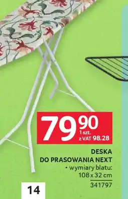 Selgros Deska do prasowania Next oferta