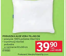 Selgros Poduszka Aloe Vera oferta