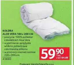 Selgros Kołdra Aloe Vera oferta