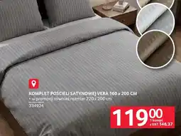 Selgros Komplet pościeli satynowej Vera oferta