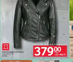 Selgros Kurtka damska skórzana oferta