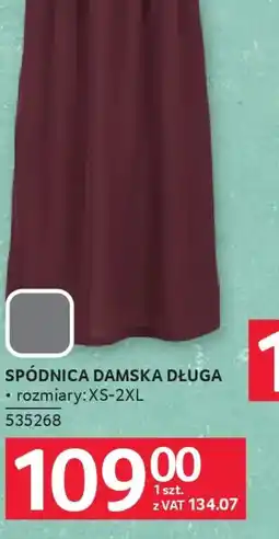Selgros Spódnica damska długa oferta