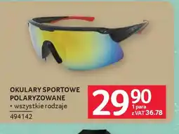 Selgros Okulary sportowe polaryzowane oferta