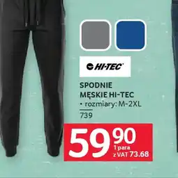 Selgros Hi-Tec Spodnie męskie oferta
