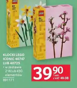 Selgros Klocki Lego Iconic oferta